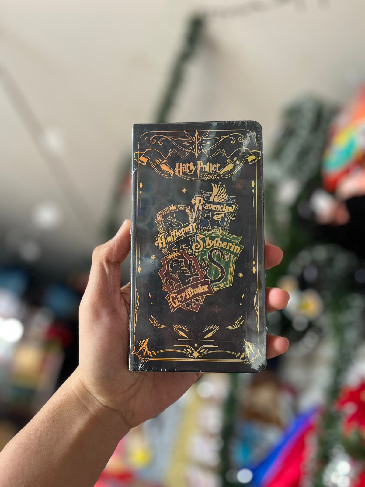 LIBRETA DE BOLSILLO NEGRA HP