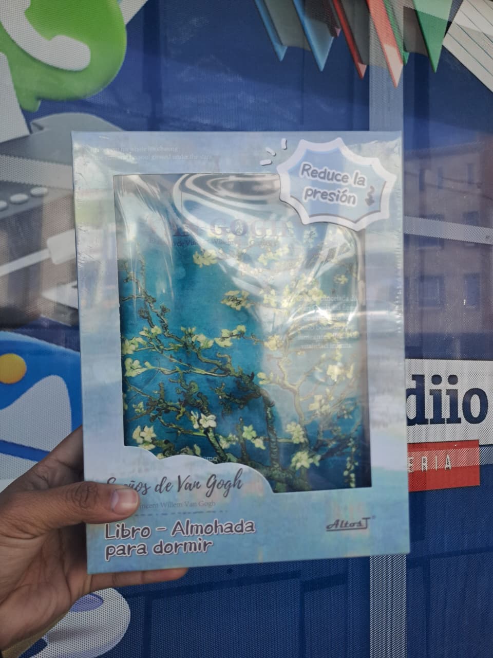 libreta almohada