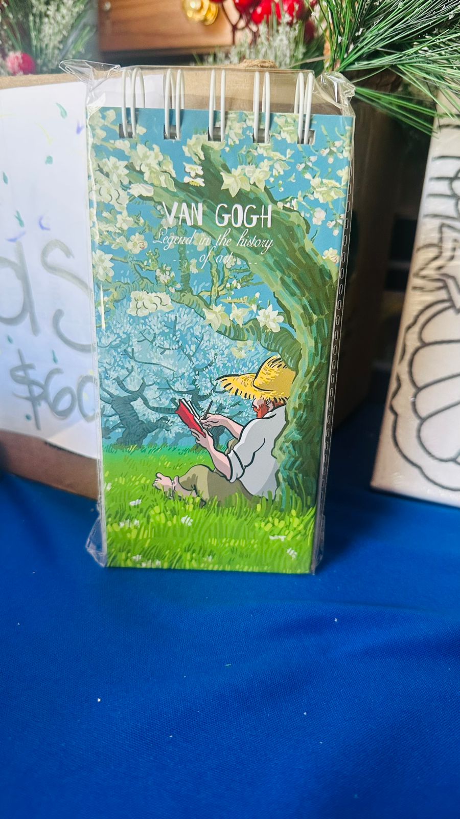 Libreta pequeña rayada Van Gogh