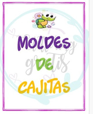 Libro moldes de cajitas
