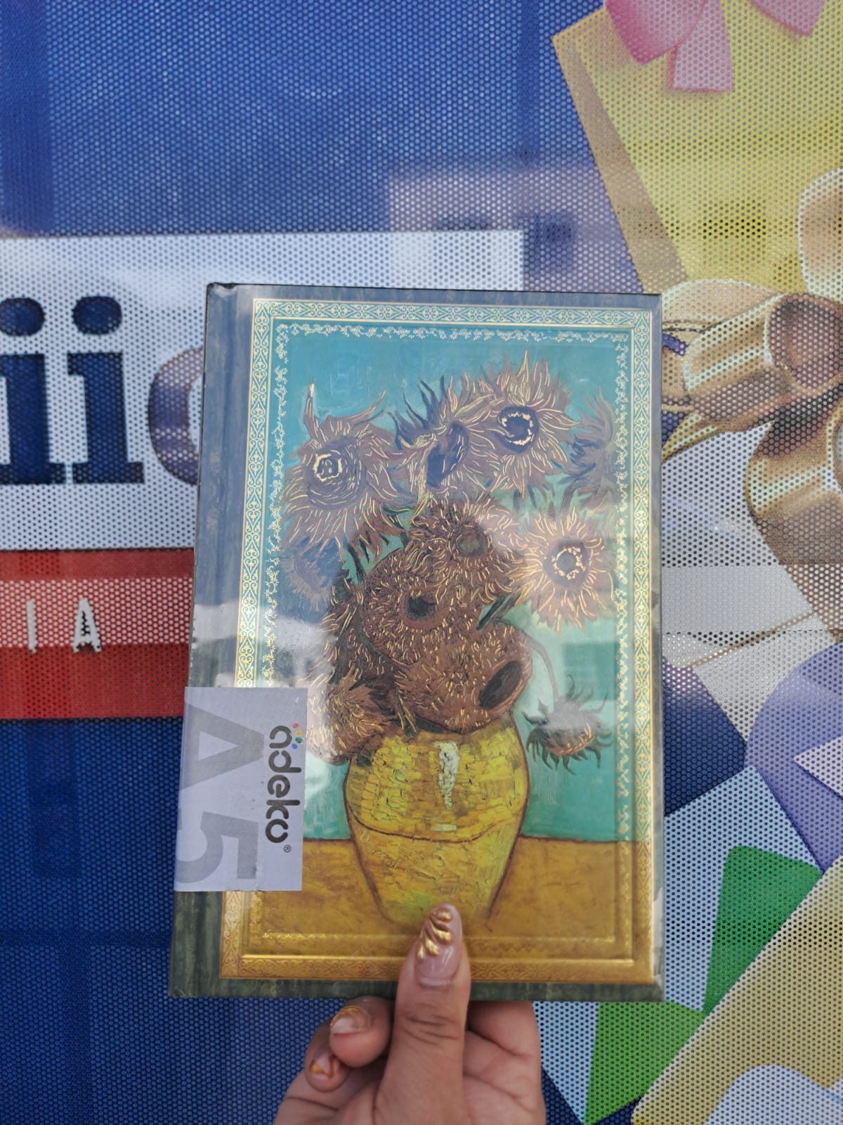 libreta de girasoles a5