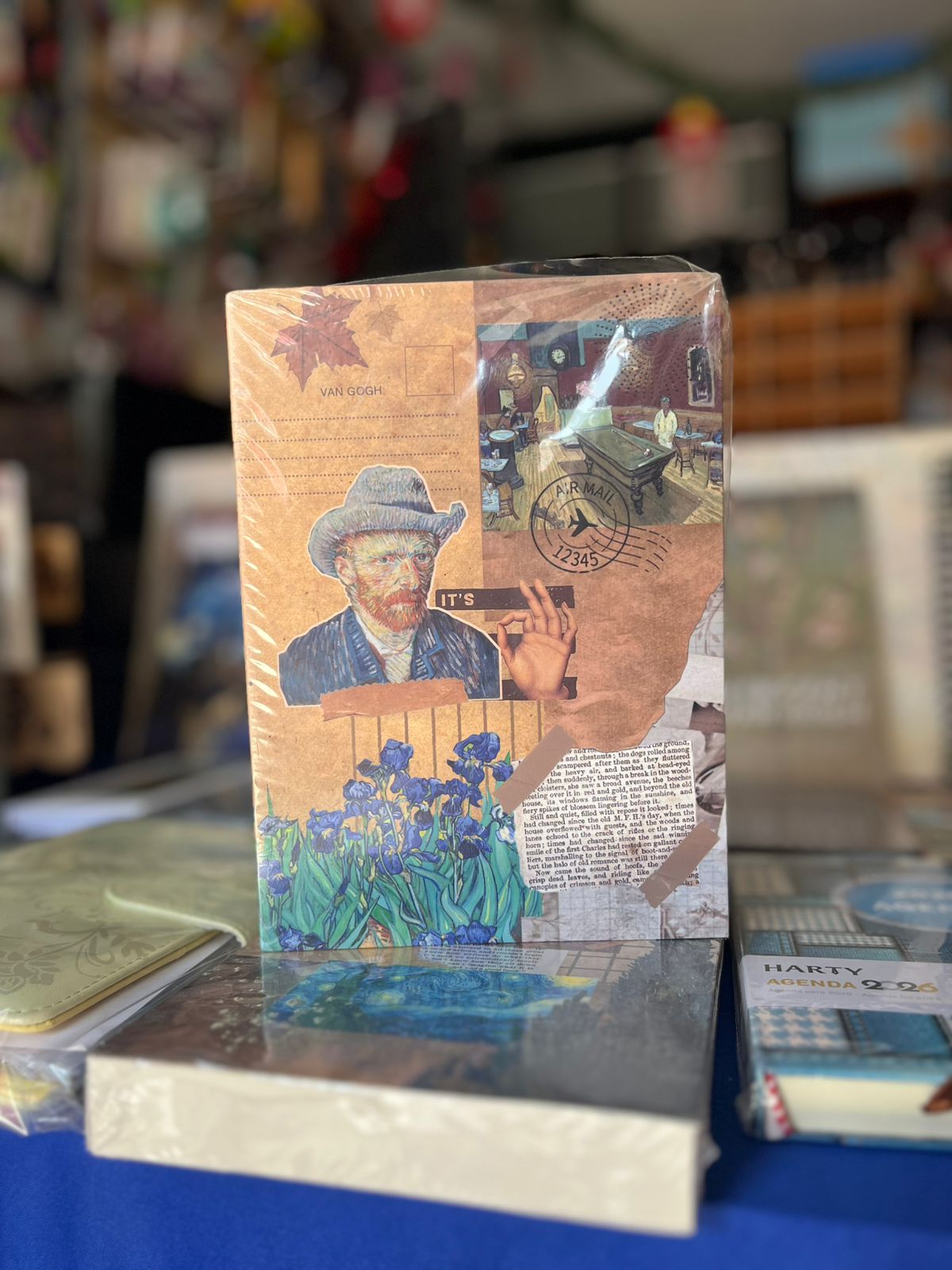 Libreta Van Gogh collage