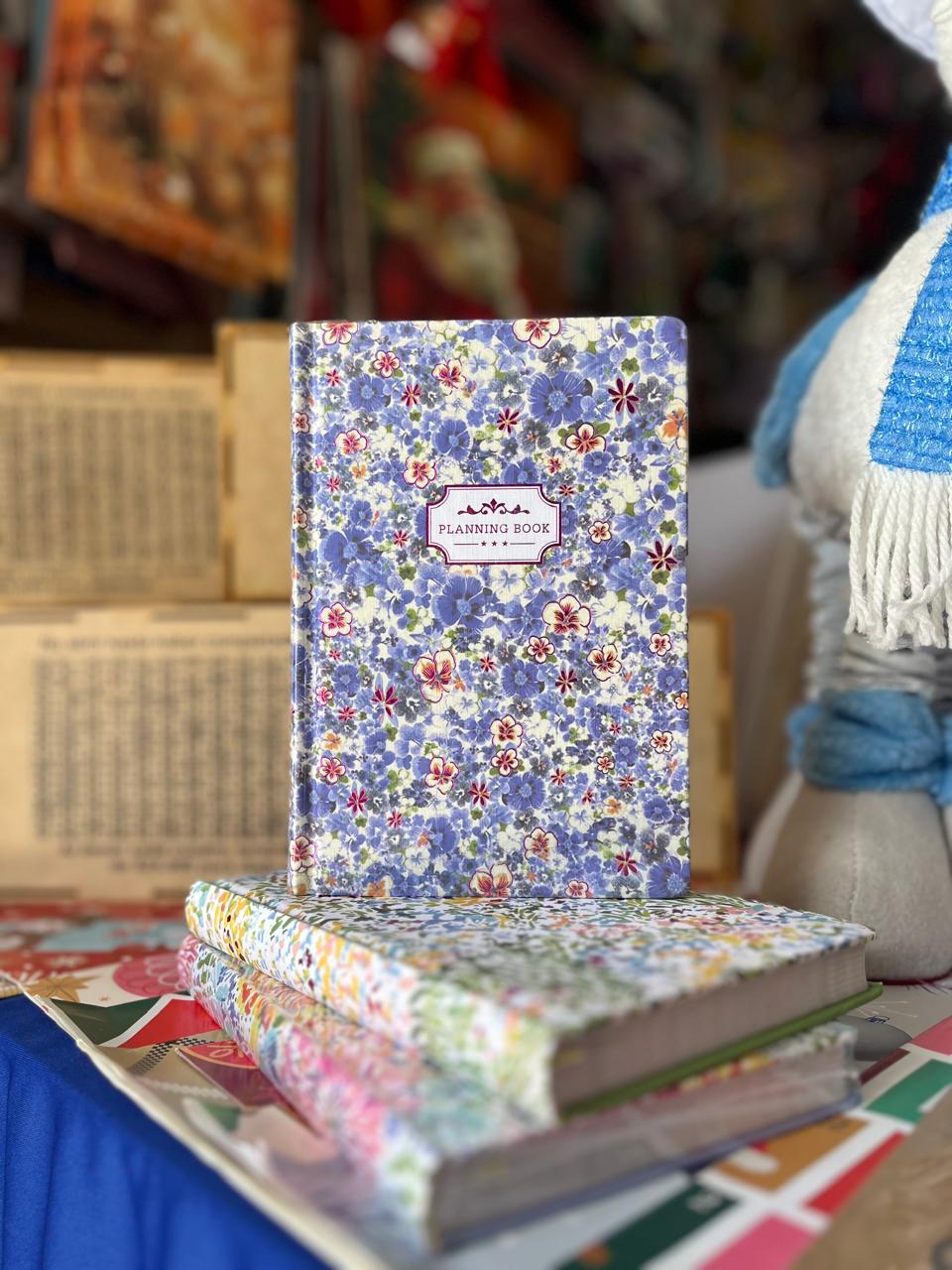 LIBRETA PLANIFICADOR FLORAL