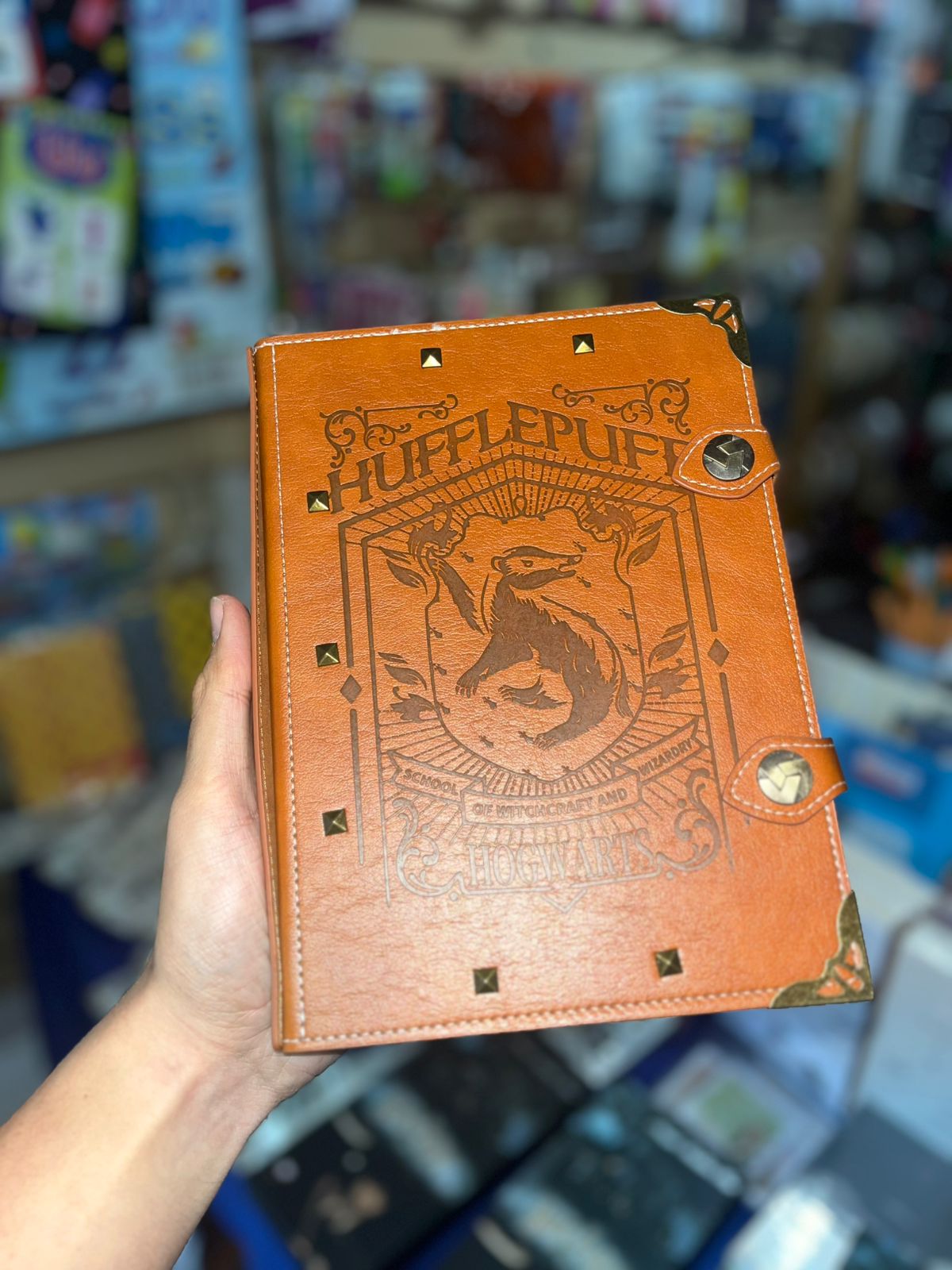 Carpeta de cuero de Harry Potter