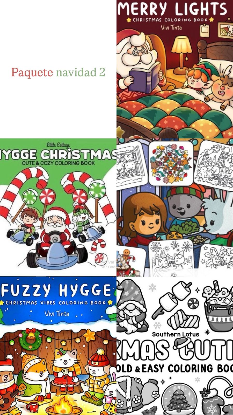 Color Book Paquete Navidad 2