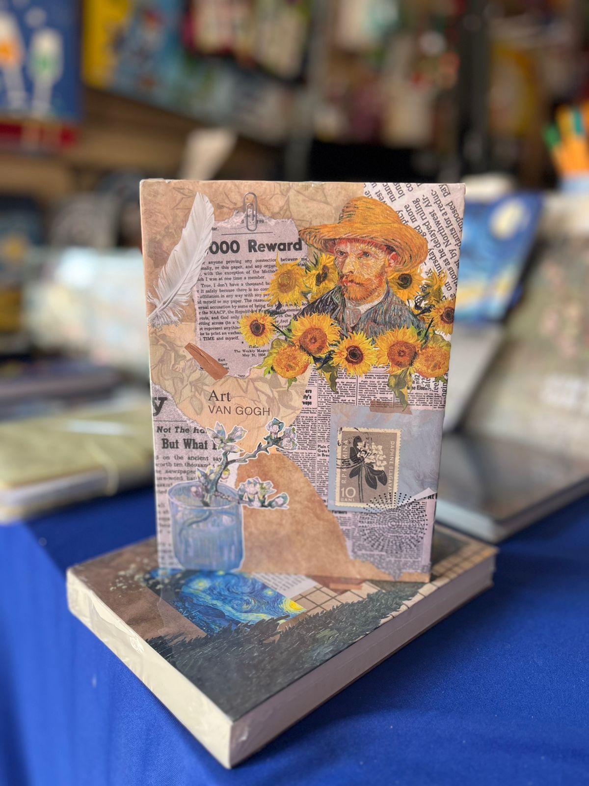 Libreta Van Gogh collage