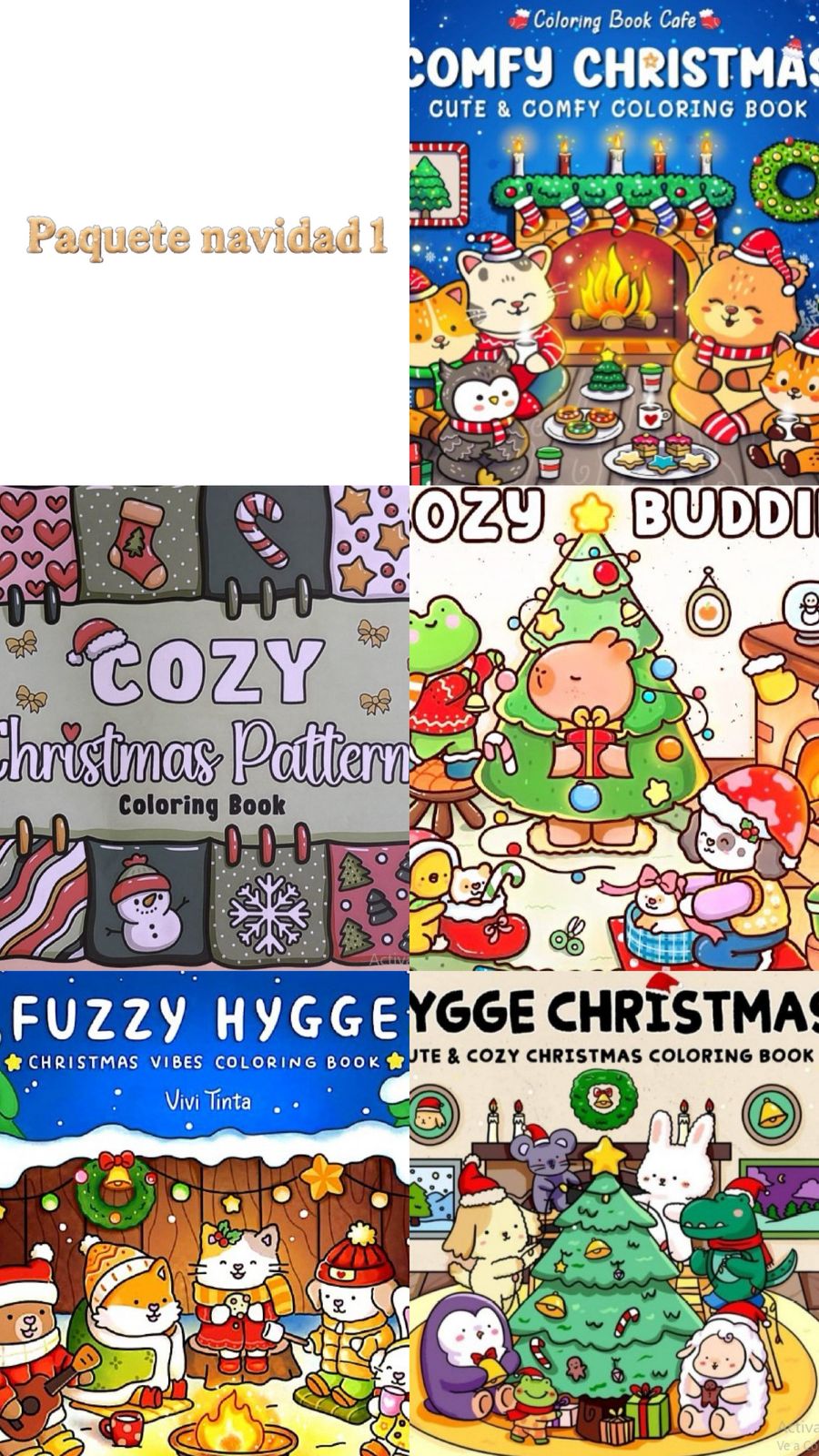 Color book Paquete navidad 1