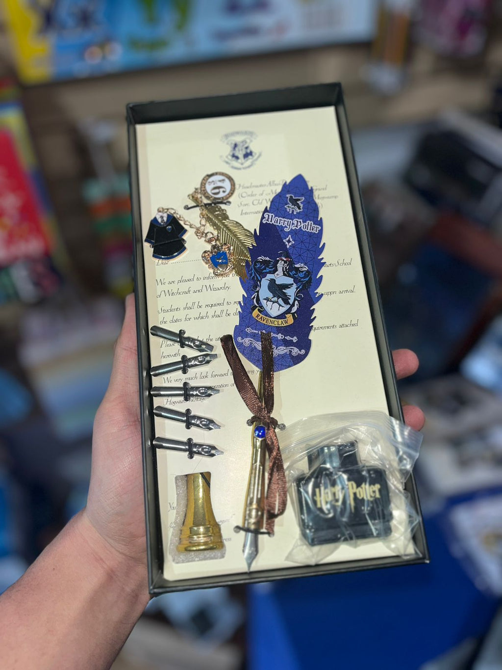 Pluma Fuente Harry Potter