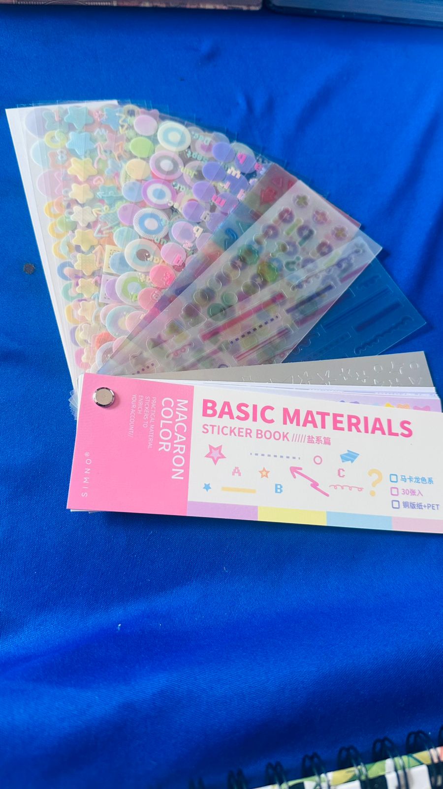 Blocks de stickers para journaling