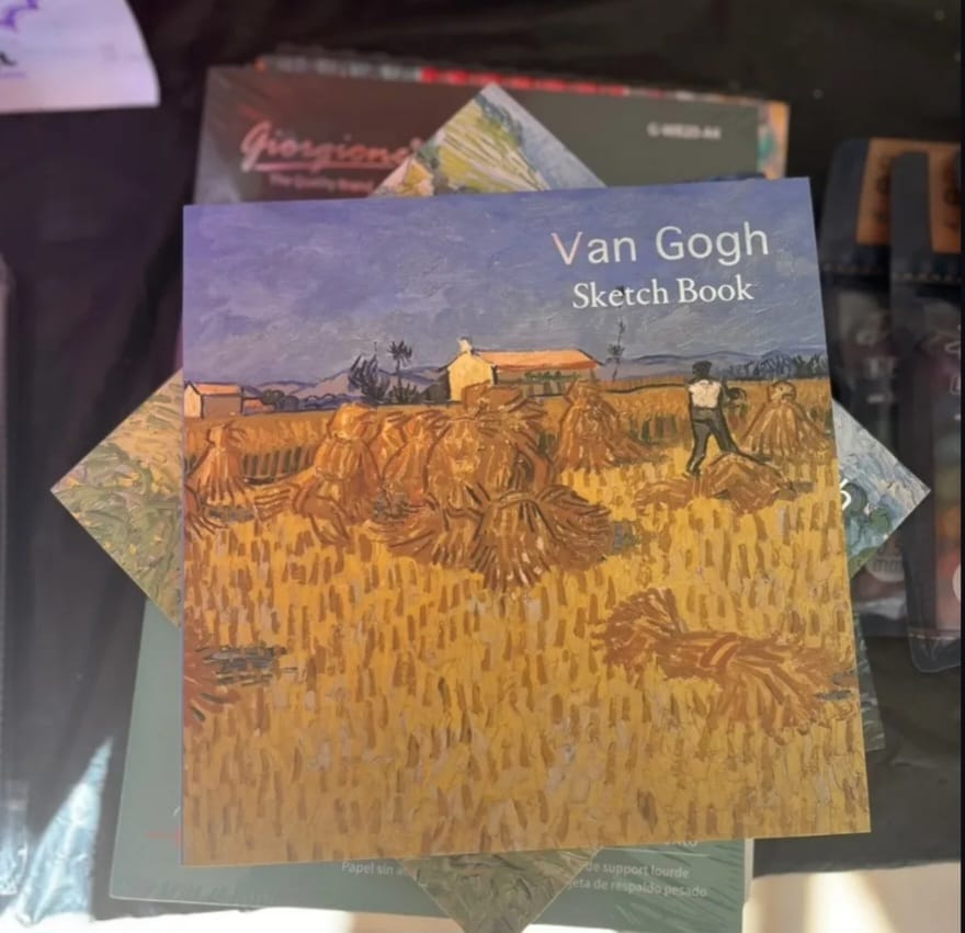 Sketchbook Cuadrado Van Gogh