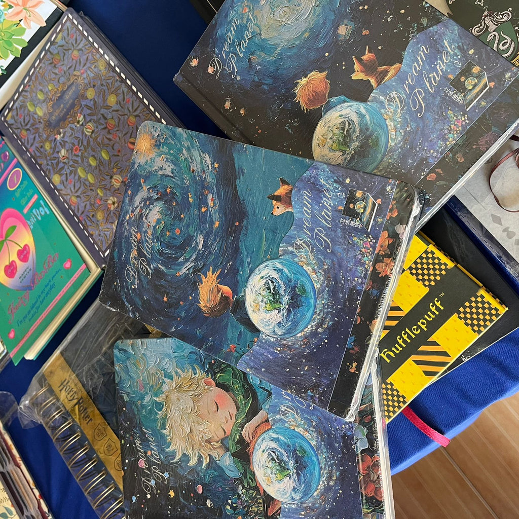 Libreta El principito decorada