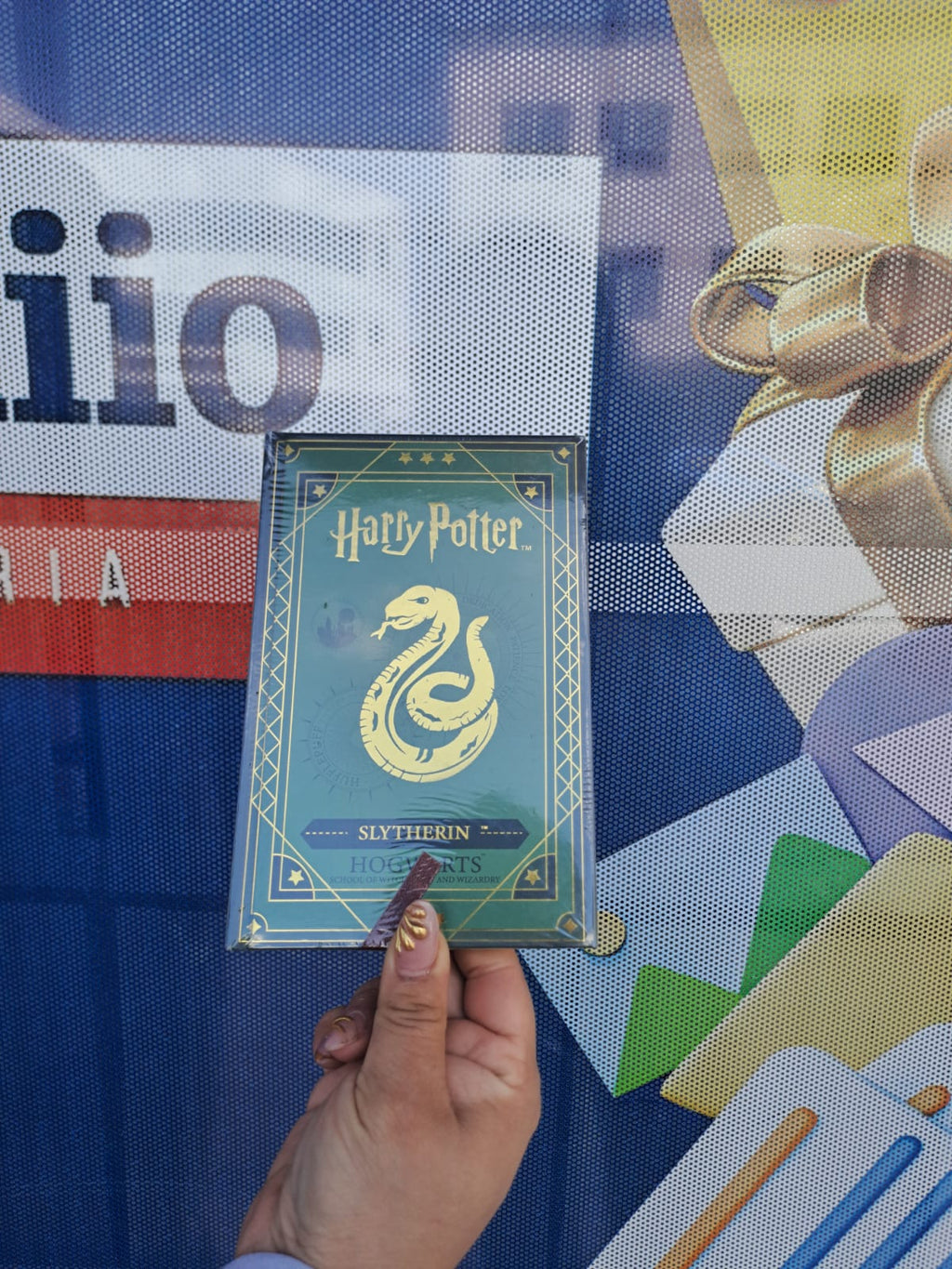 libreta harry potter 4 casas