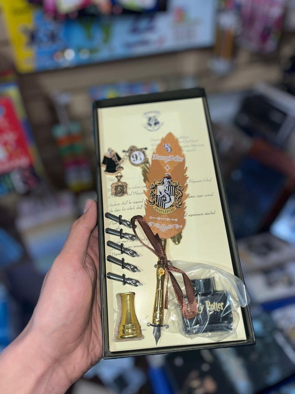 Pluma Fuente Harry Potter