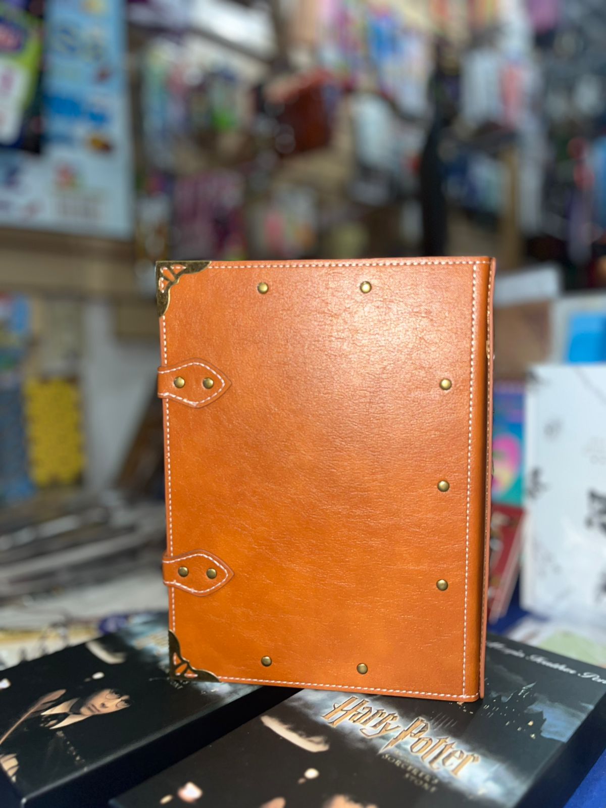 Carpeta de cuero de Harry Potter