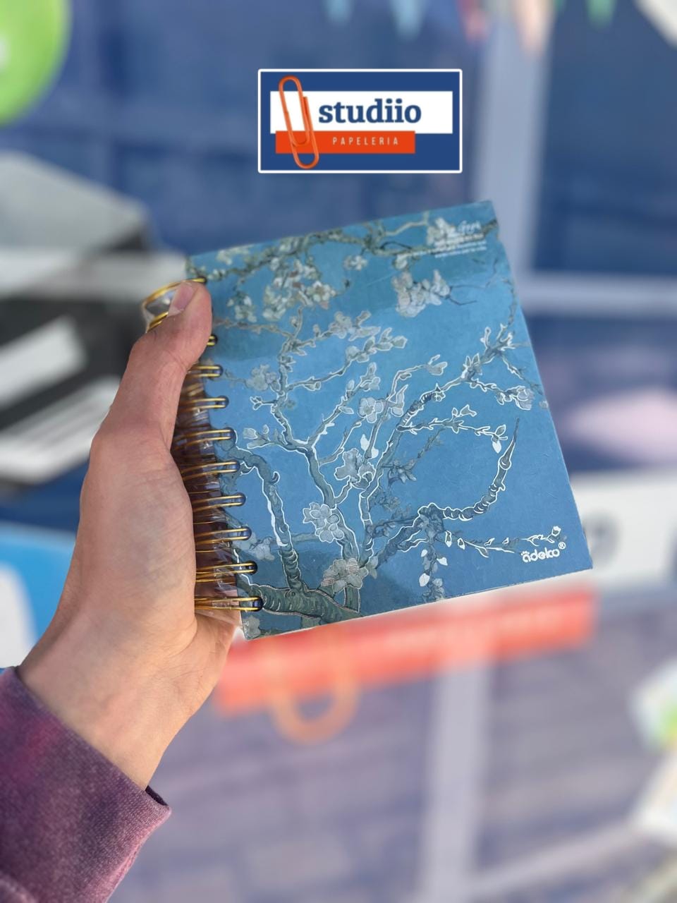 libreta mini vang gogh