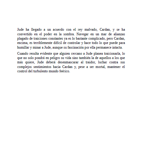 Libro El Rey Malvado - Holly Black